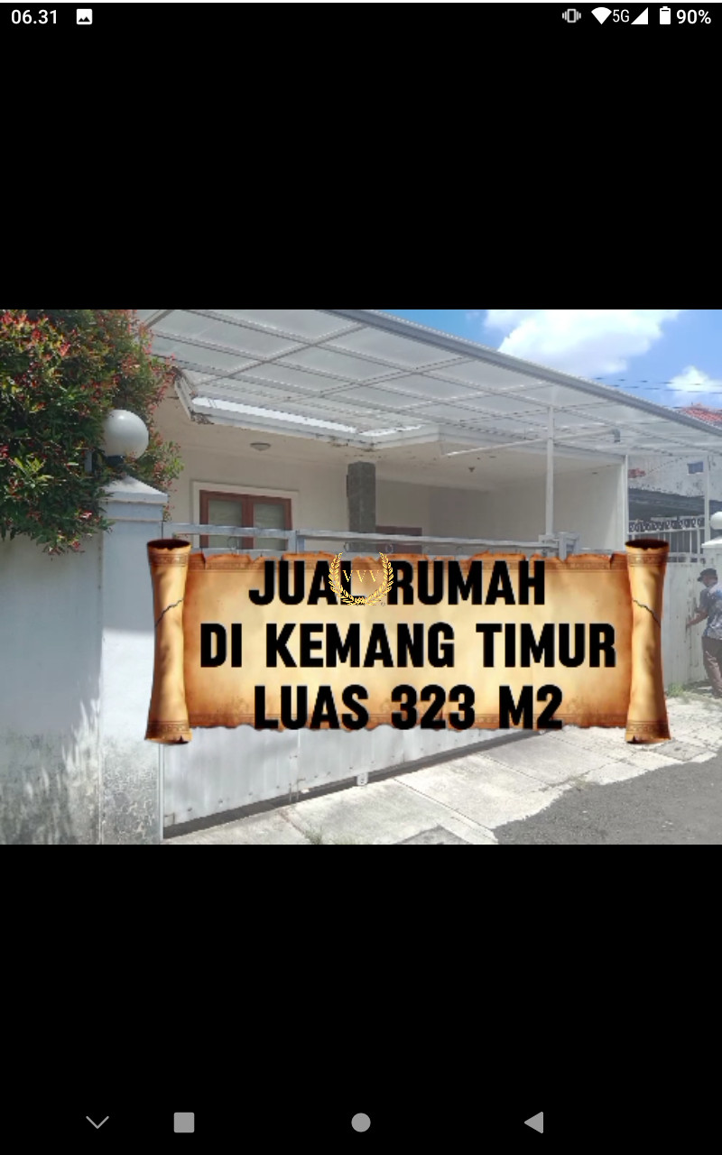 Rumah di Kemang timur 