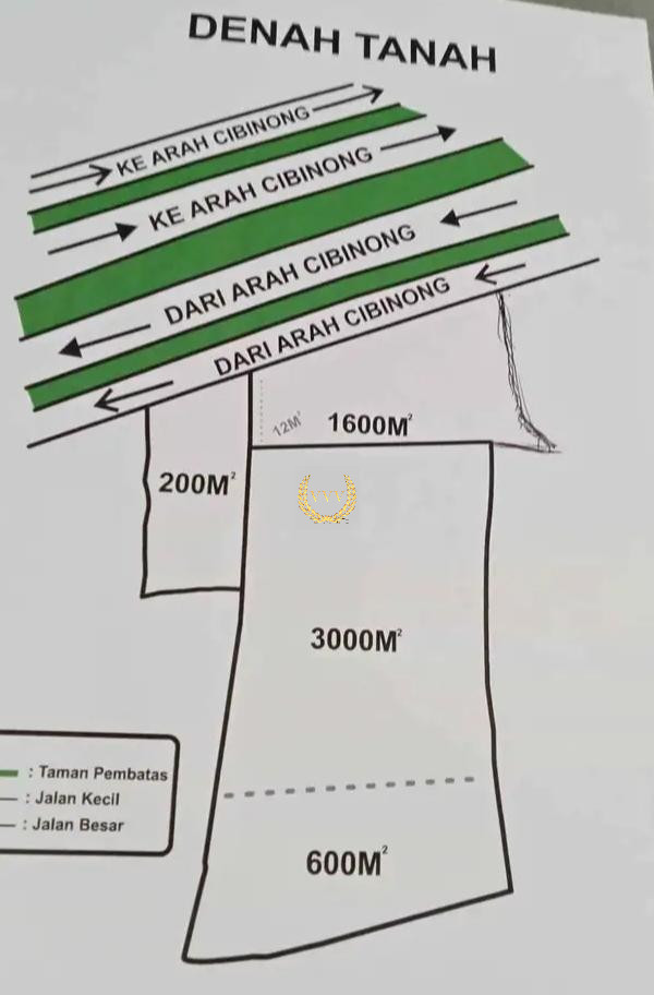 Kavling lahan strategis di Tajur halang bogor - View 1