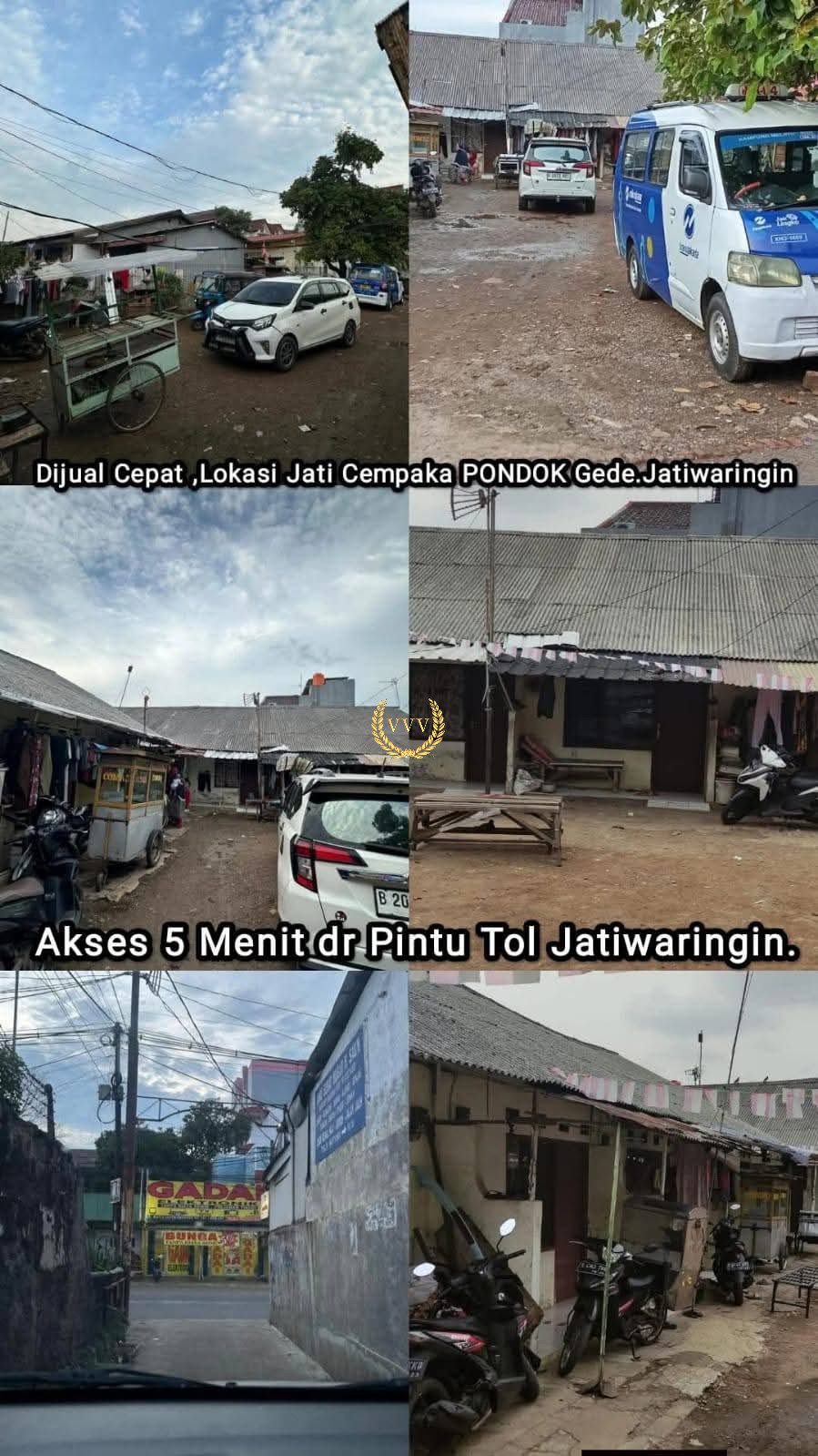 Tanah kavling 576 m² Bonus Kontrakan Aktif Jatiwaringin - Additional View